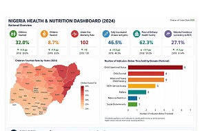 Nigeria Health and Nutrition M&E Dashboard preview